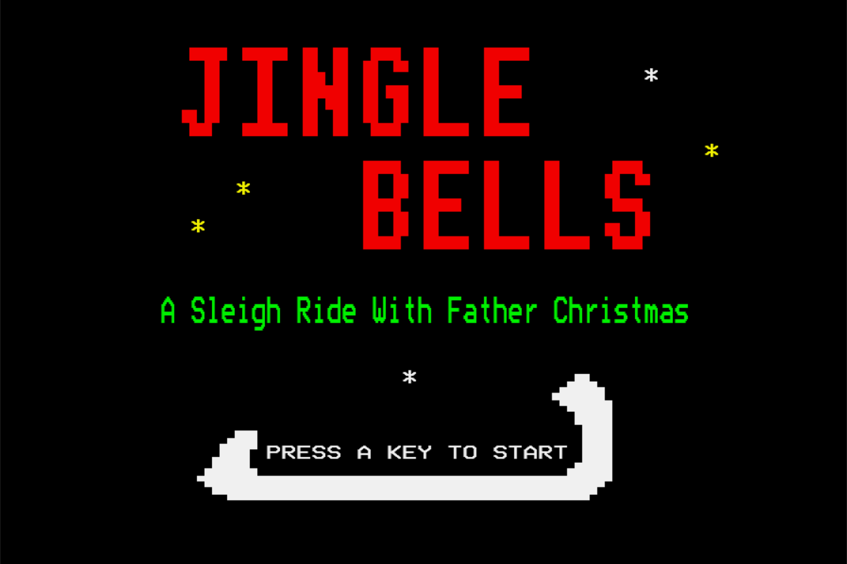 Jingle Bells (Jack & Jill Software, 1986)