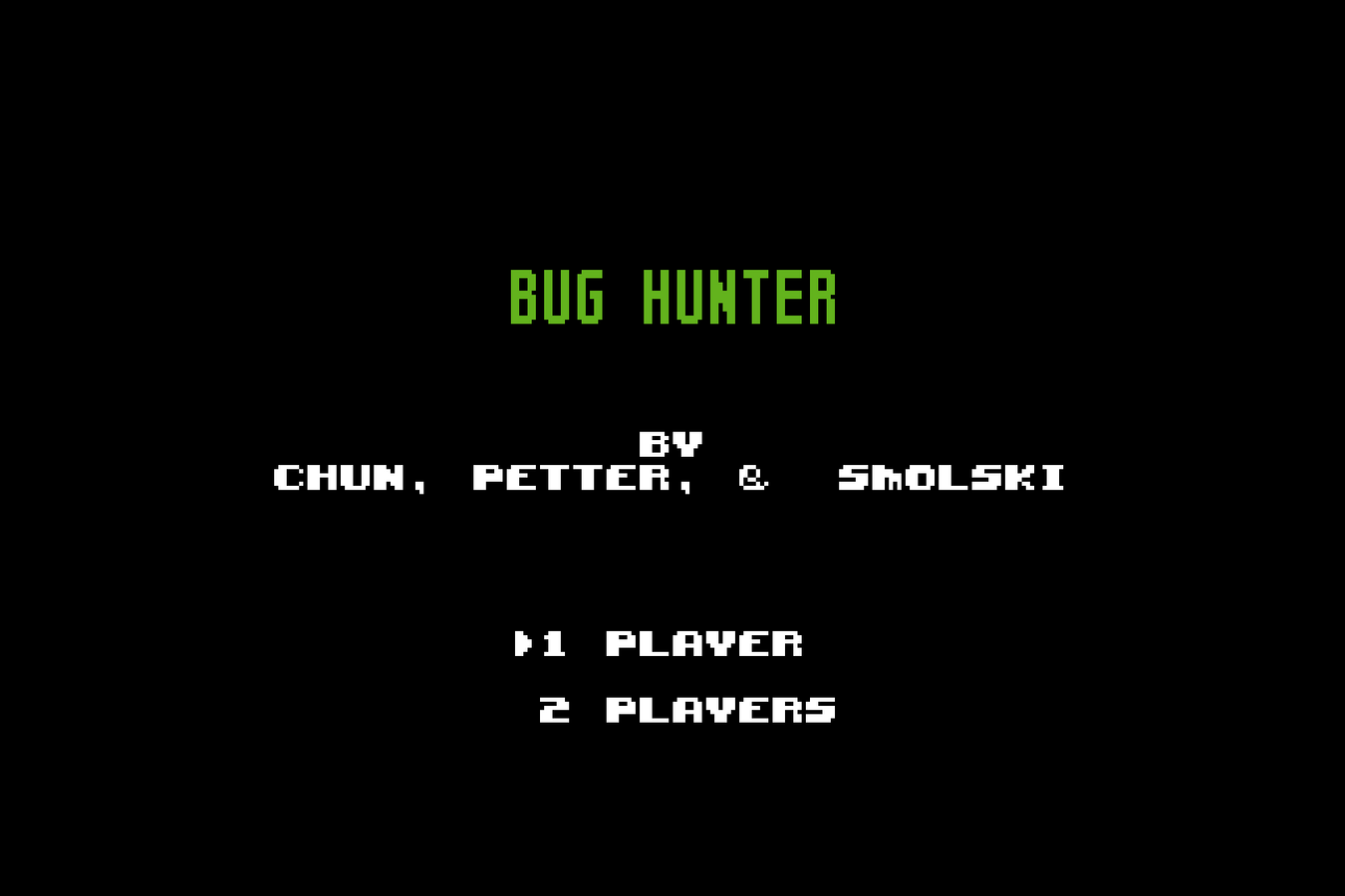 UFO 50 #2: Bug Hunter (Perry, 2024)