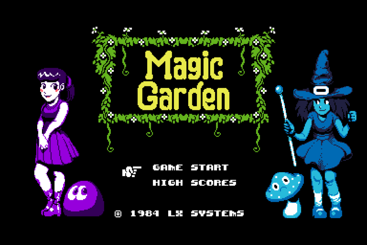 UFO 50 #5: Magic Garden (Yu, 2024)